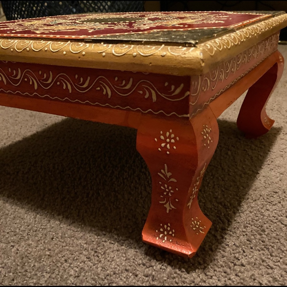 COPY - Colorful Handcrafted Prayer Table/Altar
